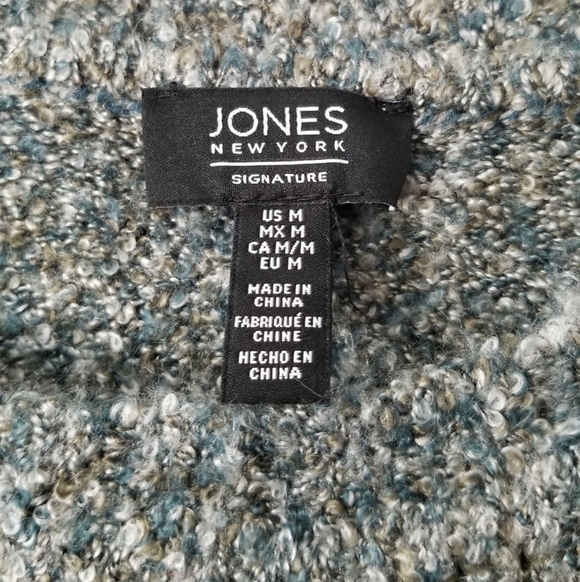 Jones New York Signature Pullover Sweater Women's Size M Supersoft - Picture 3 of 4